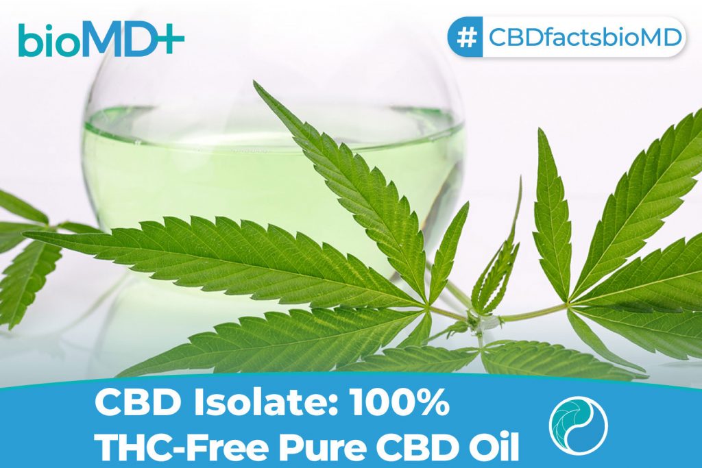 CBD Isolate: 100% THC-Free Pure CBD Oil